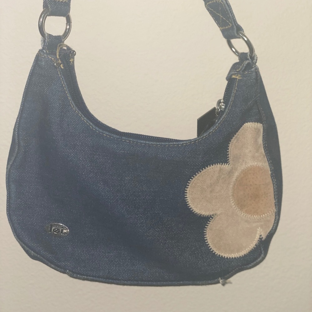 LEI vintage jean purse- moni